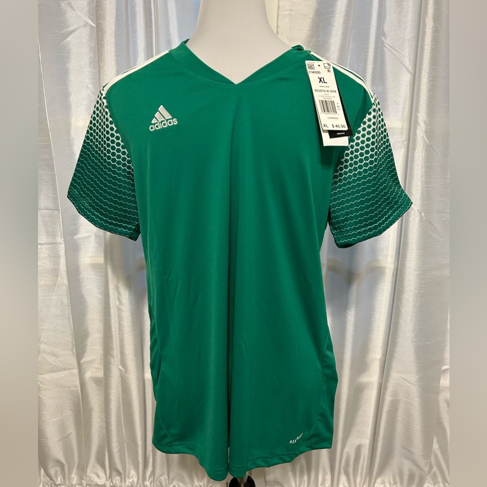 NWT ADIDAS Regista 20 Green/White Jersey